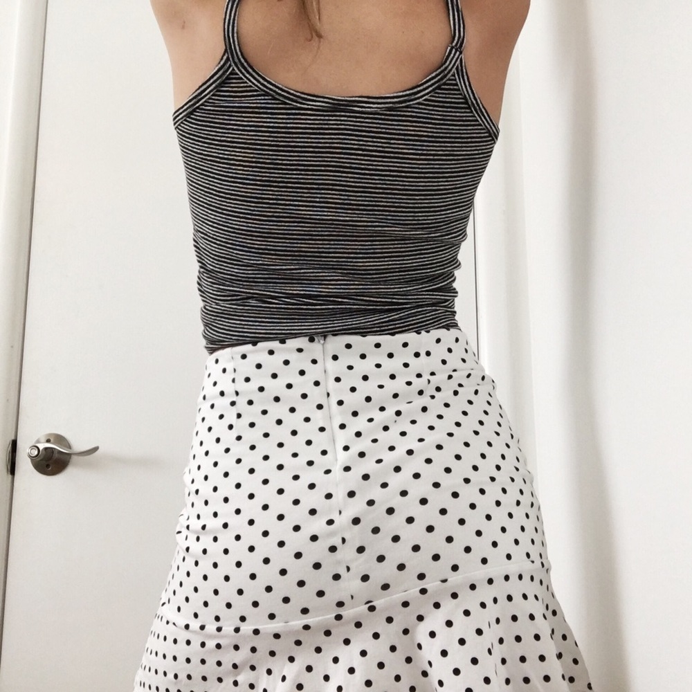 Forever 21 polka dot skirt!